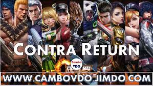 I don't understand why in recent times the legendary game titles are so hot again. Contra Return Cambovdo