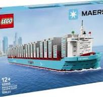 🚢🧱 ELE ESTÁ CHEGANDO! O LEGO 40955 Maersk Dual-Fuel ...