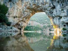 The train de l'ardèche is ready to go ! The Pont D Arc And The Pont D Arc Cavern Ardeche The Good Life France