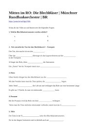 See the example 'ciconia.mc' (a rendering of a medieval piece) and the tutorials/docs for an understanding of how to use the syntax for your own compositions. Blechblaser Arbeitsblatt Unterrichtsmaterial Im Fach Musik Rundfunk Unterrichtsmaterial Bayrischer Rundfunk