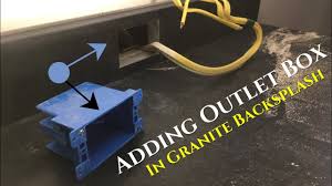 Compared with making changes to the cabinets, countertops, or appliances, it's also a relatively easy and affordable update to make—even more so if you're adding a backsplash to your kitchen for the first time. How To Cut Outlet Box In Granite 4 Backsplash Old Work Box Youtube