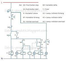 Yang membedakan dari rangkaian star delta manual ini hanyalah pada penggunaan dol (on off) relay yang menggantikan fungsi timer. Rangkaian Star Delta Dengan Switch Manual Auto Pada Motor 3 Fasa Listrik Praktis