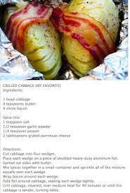 Grilled Cabbage Made This Last Night Awesome And Super Easy To Make Recipes Grilled Cabbage Grilling Recipes