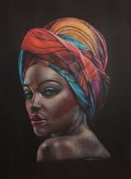 Hair Wrap” by Robert Ayer of Dodge City is one of the original works of art  featured