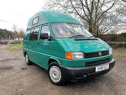 2000 V Reg Volkswagen Transporter Tdi Auto High Top 4 Berth Camper Dpf Fitted Volkswagen Transporter Vw Camper Camper