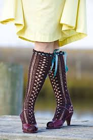Bettie S Lace Stockings Pattern By Hana Jason Knit Stockings Knitting Girls Stockings
