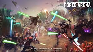 General Grievous Your Lightsabers Will Make A Fine Addition To My Collection Video Game Star Wars Force Arena Ahsoka Tano Anakin Skywalker Blue Lightsaber Darth Maul Genera In 2020 Star Wars Characters Wallpaper Star Wars Force Arena Star Wars