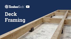 Maybe you would like to learn more about one of these? Deck Framing Timbertechuk Youtube
