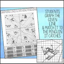 More lessons for grade 7. Christmas Algebra Activity Graphing Lines Penguins All 3 Forms