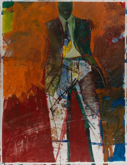Work by Raymond Saunders