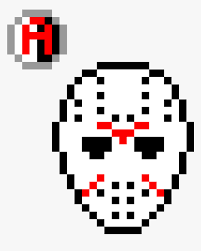 Maybe you would like to learn more about one of these? Hockey Mask Pixel Art Clipart Png Download Jason Voorhees Pixel Art Transparent Png Transparent Png Image Pngitem