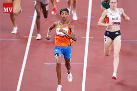 Sifan hassan of the netherlands tripped with one lap to go in a preliminary heat of the women's 1500m but got back up to continue the race. Qjgcbn2ymizacm