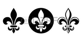 Pochoir Vector Set De Trois Silhouettes Noires Des Fleurs De Lys Fleur De Lis Sur Un Fond Blanc Illu Tatouage Fleur De Lys Fleur De Lis Tatouage Fleur De Lys