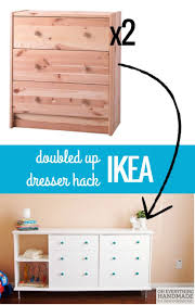Double The Fun Ikea Rast Dresser Hack Ikea Rast Dresser Ikea Rast Ikea Furniture Hacks