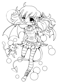 Coloring pages for girls cute kawaii. 220 Kawaii Printables Ideas Kawaii Printables Chibi Coloring Pages Coloring Books