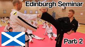 Edinburgh Taekwondo Seminar Part 2 Ginger Ninja Trickster Taekwondo Seminar Martial Arts
