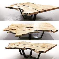 Stunning Single Slab Live Edge Masterpieces Each Piece Is As Unique As A Fingerprint Naturally Timber Australian F Muebles Rusticos Muebles Mesas
