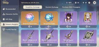 This Month'S Starglitter Shop : R/Genshin_Impact