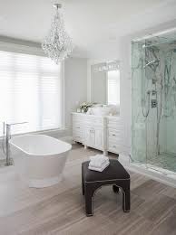 We did not find results for: White Master Bathroom With Taupe Wood Like Tile Floor Transitional Bathroom
