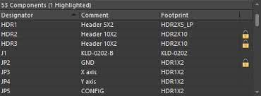 When you unlock component primitives on a pcb and start editing them (say you want to edit . Managing Components Using The Pcb Panel In Altium Designer Altium Designer 21 User Manual Documentation
