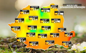 Vezi vremea pe 7 zile pentru 300 localitati din romania si europa. Prognoza Meteo Pentru Romania 17 19 Iulie Jurnaldevreme