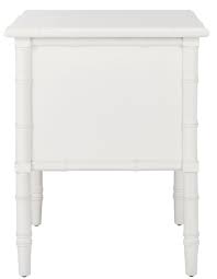 Mina navy 3 drawer 25 bamboo nightstand. Nst3501b Nightstands Furniture By Safavieh