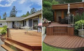 Mid level quality board material such as trex decking or another composite will run about $4,200. Best Decking Materials For Your Yard The Home Depot