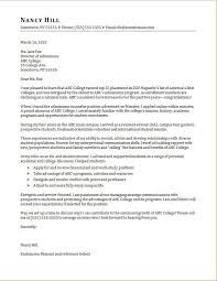 Though many professionals create a resume to secure new employment, resumes can also be required as part of a college application. Admissions Counselor Cover Letter Sample Monster Com