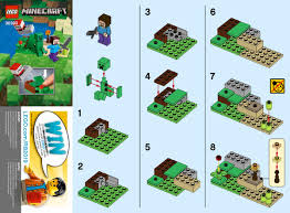 Hol dir minecraft lego einfach online! Lego Introduces The Lego Minecraft Steve And Creeper 30393 Polybag