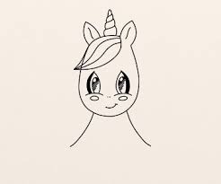 Desene in creion cute usoare. Cum Se Deseneaza Un Unicorn By Oana