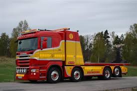 Scania Platform Tow Wrecker Truck
