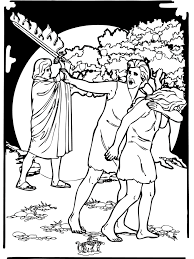 Download and print these free bible of adam and eve coloring pages for free. Adam And Eve Coloring Page Coloring Home