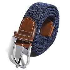 Vous choisissez la taille et bouclez de sélection. Homme Cuir Boucle De Ceinture En Toile Ceinture Strap Ceinture Elastique Navy Cdiscount Pret A Porter