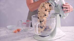 The dough will spring back a bit when you poke it with your finger. How To Knead With A Kitchenaid Dough Hook Youtube