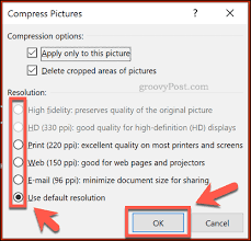 Compress Pictures Options In Powerpoint In 2020 Best Powerpoint Presentations Powerpoint Presentation Powerpoint Images