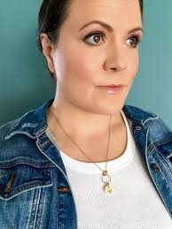 White and Gold Clay Dainty Necklace Neutral Clay Jewelry Light Shine  Jewelry Everyday Classic Necklace Clay & Resin clay Pendant