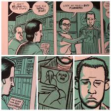 NSFW* The porn parody titles, “Plug me”, and then that face. Daniel Clowes  has a wonderful sense of humor! : rgraphicnovels