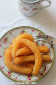 Nesrin S Kuche Tulumba Tatlisi Spritzgeback Dessert Rezepte Turkische Kuche Albanisches Essen
