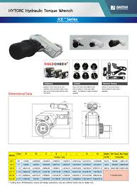 Daeha Hytorc Hydraulic Torque Wrench Ice 1 Ice 3 Ice 5