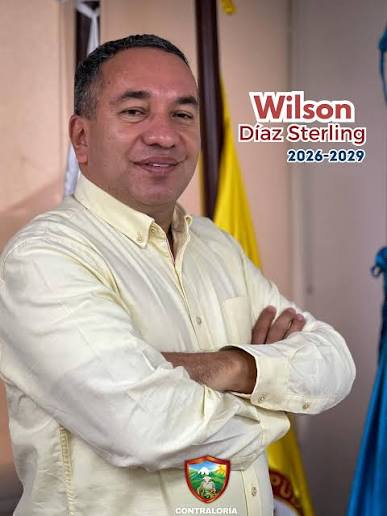 Conoces al nuevo Contralor del Huila? Hoy te presentamos a Wilson Díaz  Sterling, quien fue elegido como Contralor Departamental para el periodo  2026–2029, una figura clave en la vigilancia de los recursos