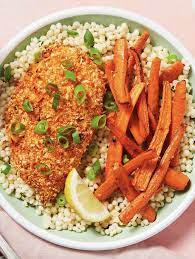 Breaded Chicken With Couscous Recipe Hellofresh Recipe Couscous Recipes Hello Fresh Recipes Poultry Recipes