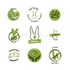 Cruelty free and vegan logo vector. No Animal Testing Grunge Labels Set Natural Vegan Logo Sticker Organic Cosmetics Lebel Stock Vector Illustration Of Design Organic 142996462