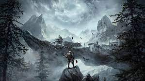 Nov 13, 2016 · a chance encounter in the wilds of skyrim sets you on the path to clockwork castle, high in the velothi mountains that border skyrim and morrowind. Hd Wallpaper The Elder Scrolls Online Nord Tes Online Dark Heart Of Skyrim Wallpaper Flare