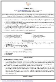 Use a good mechanical engineering resume template that balances text and whitespace. For Mechanical Engineer Sample Resume Engineering Construction Hudsonradc