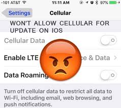 Next go back into software update and check for an update. How To Update Ios 12 With Cellular Data Iphone
