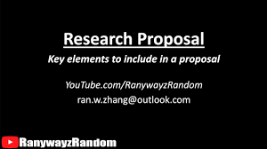 Research proposal will be discussed, followed by a description of the structure of a qualitative research proposal, including examples from qualitative studies (where relevant). How To Write A Research Proposal 11 Things To Include In A Thesis Proposal Youtube