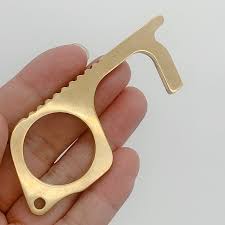 Petit Crochet Ouverture De Porte Anti Coronavirus