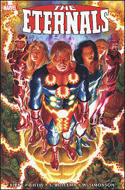 The eternals recruit the heroes of the marvel universe for issue #1 the eternals have a big year ahead of them. The Eternals The Complete Saga Omnibus Buds Art Books