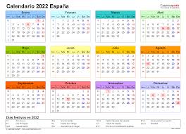 (por ejemplo, para imprimir en casa o en el trabajo). Calendario De 2022 Com Feriados Para Imprimir