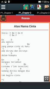 Chord lagu yang dipublikasikan oleh kunci gitar chord kord ini hanyalah untuk keperluan promosi dan evaluasi saja. Lagu Rossa For Android Apk Download